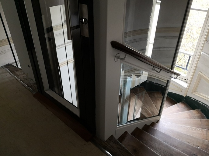 Création de 2 ascenseurs en cage d’escalier - rue Claude Bernard à PARIS.